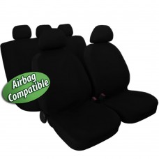 Coprisedili per auto con airbag laterali - nero